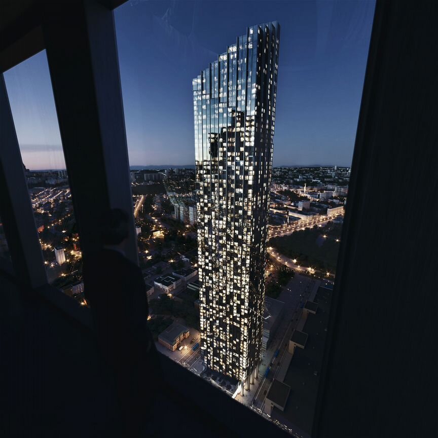 2-к. квартира, 81,7 м², 77/85 эт.