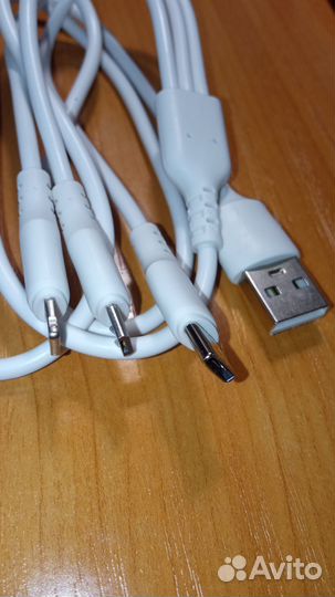 Кабель USB для зарядки универсальный 3 в 1 новый