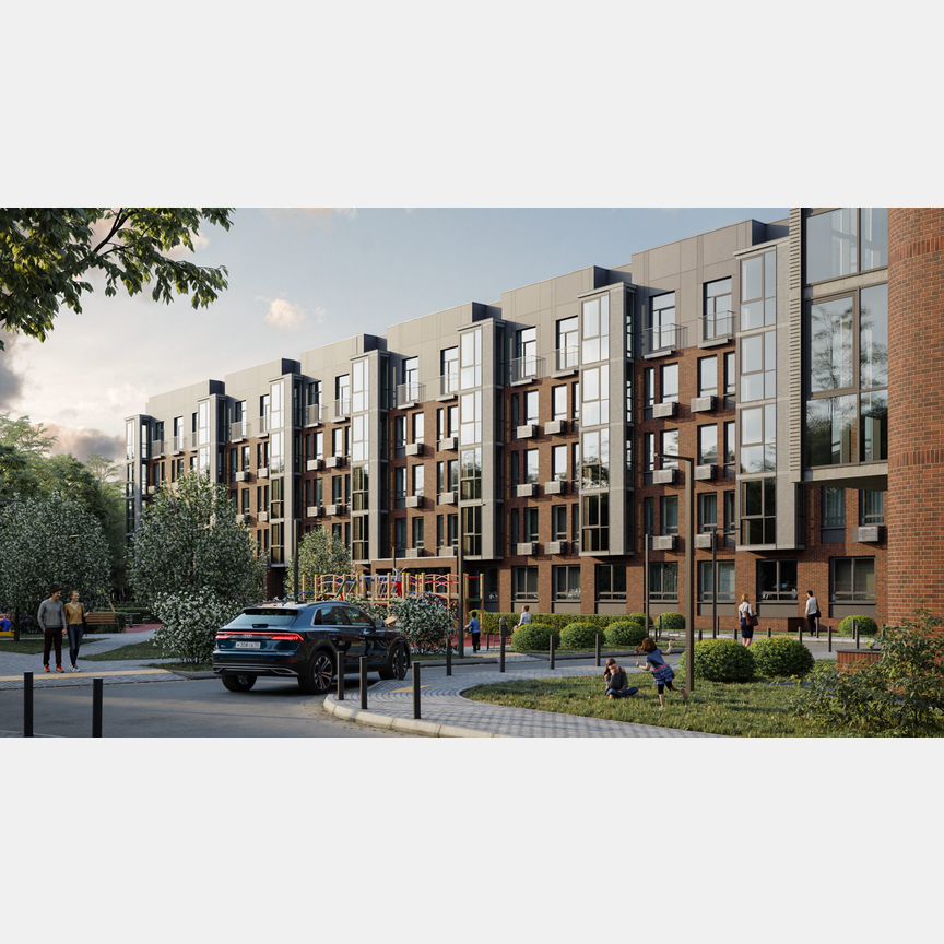 2-к. квартира, 69,2 м², 1/6 эт.