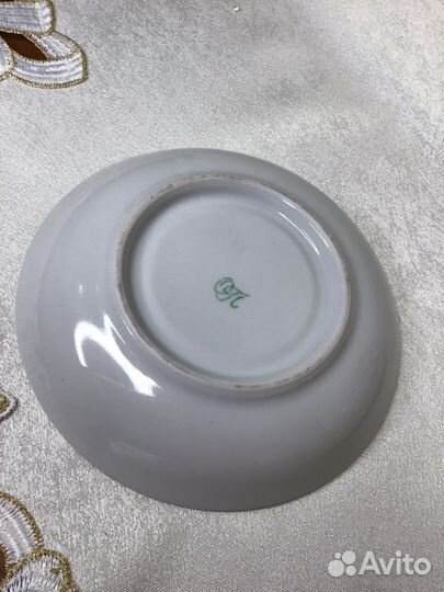 Бокал с блюдцем 500 мл 1980 года