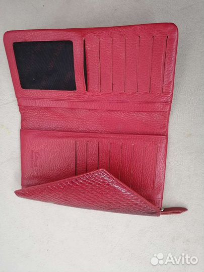Кошелёк женский натуральная кожа б/у