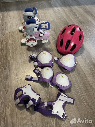 Детские ролики и защита