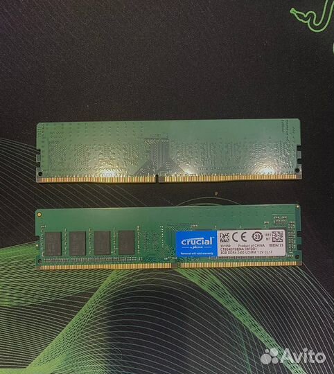 DDR4 8Gb+8Gb (16Gb ) 2400 MHz