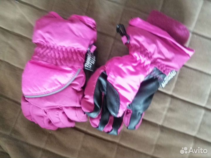 Перчатки непромокайки на девочку