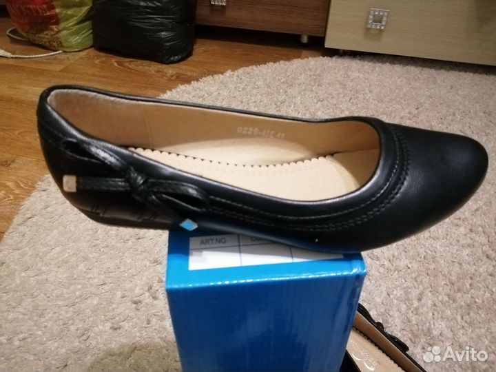 Туфли новые, 23,5 см по стельке