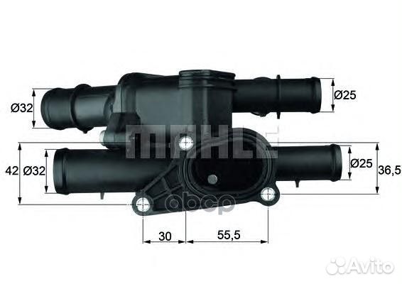 Термостат с прокл./с датч. 105C замена BE