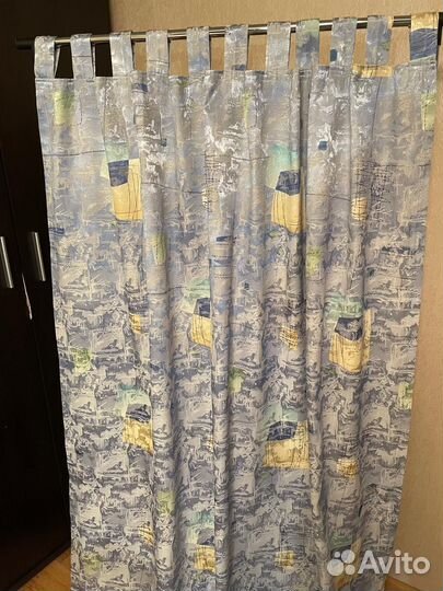Комплект шторы + тюль