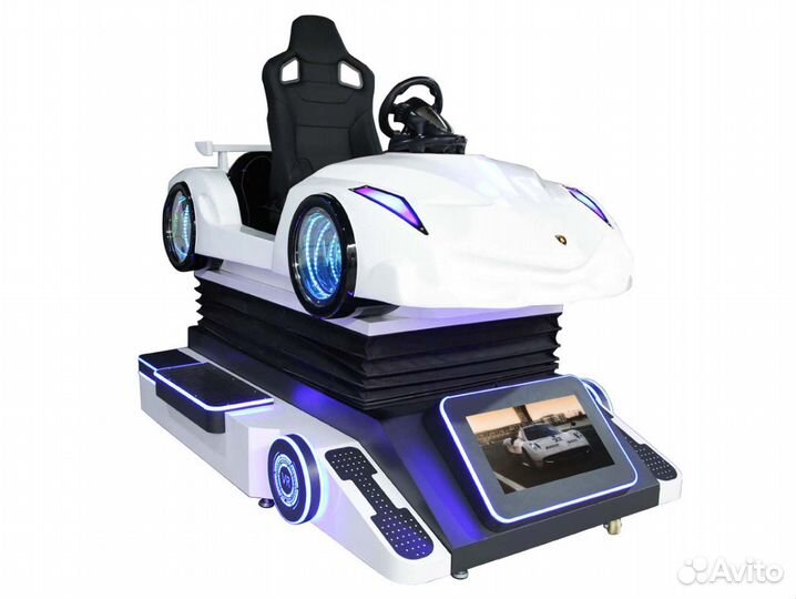 VR гонки, аттракцион виртуальной реальности