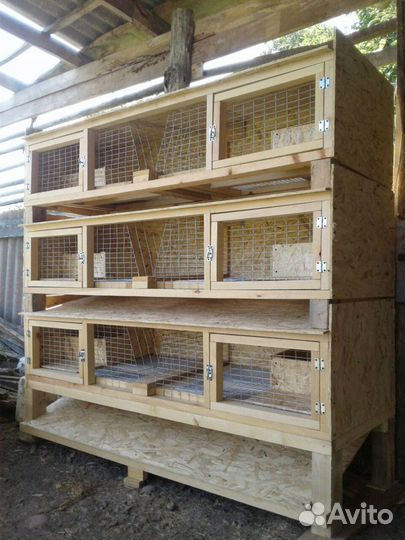 Клетки для кроликов. Новые
