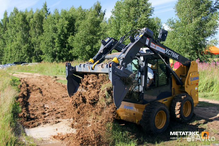 Ковш челюстной для мини-погрузчика