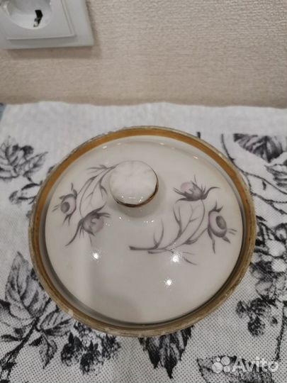 Сахарница фарфор СССР