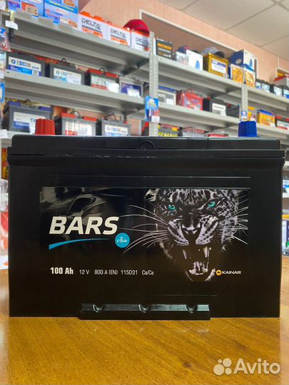 Акб 100 Ач Барс на SsangYong Toyota Hyundai