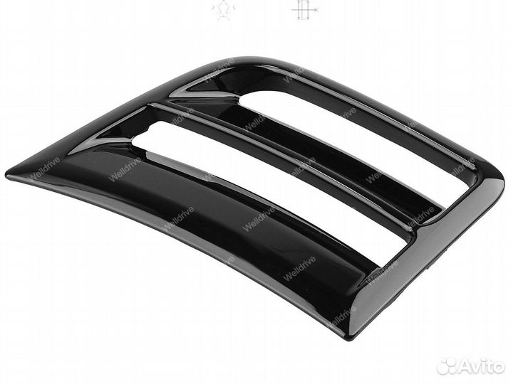 Жабры в бампер Subaru Impreza WRX STI 3 GE GH GR