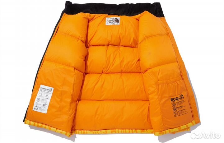 THE north face Down Jacket Unisex Yellow (M)(37)