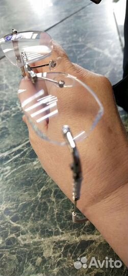 Очки в металлической оправе +1.5 и +2.0