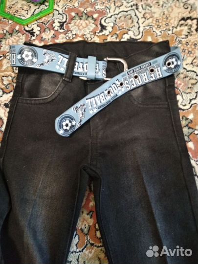 Джинсовая куртка и джинсы на мальчика Турция