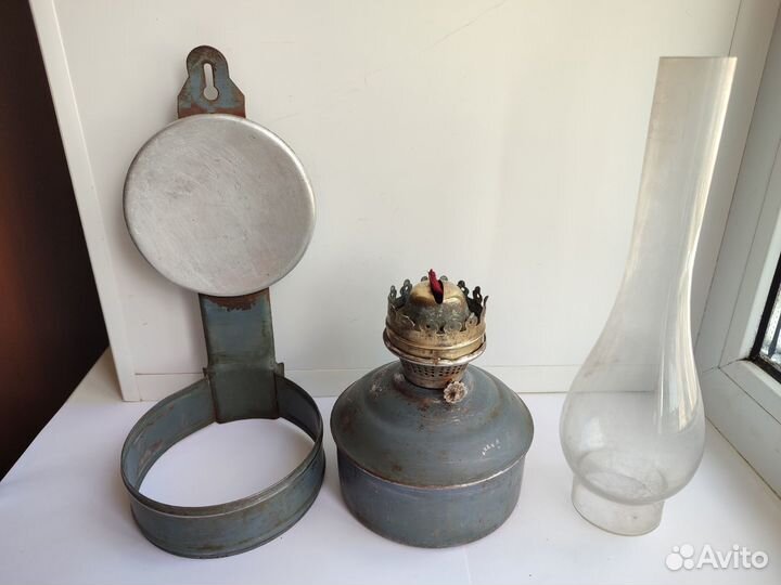 Лампа керосиновая с отражателем