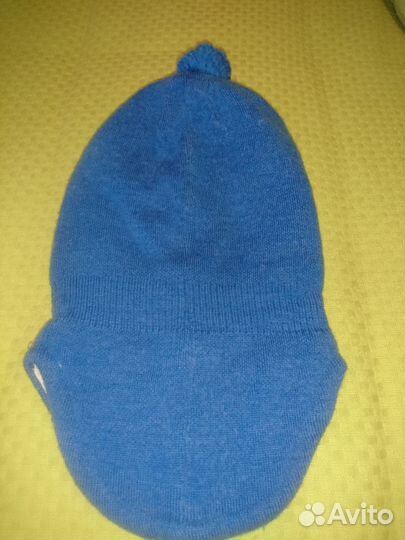 Шапка шлем детский зимний