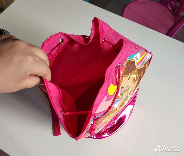 Детский рюкзак-мешок для обуви школьный Феи Винкс