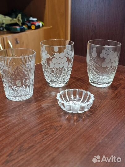 Хрустальные стаканы