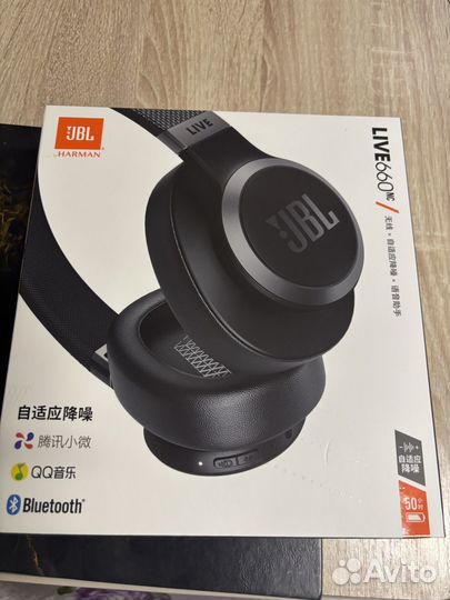 Беспроводные наушники jbl live 660nc