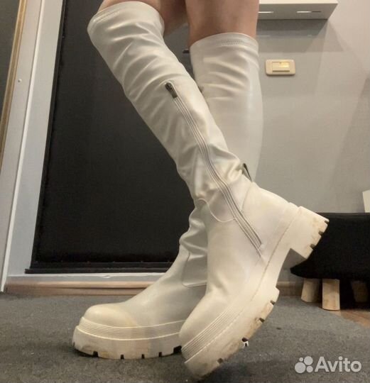 Сапоги ботфорты 38