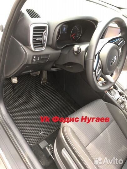 Ева Коврики EVA на Киа Спортейдж 4