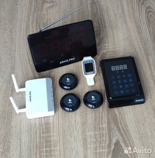 Кнопка вызова официанта с оборудованием комплект