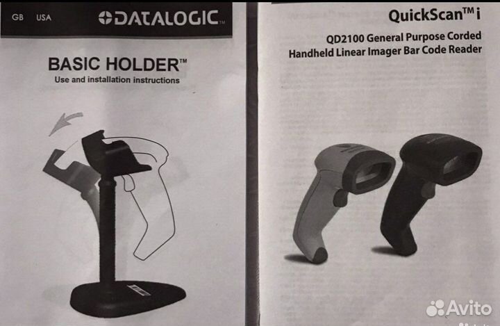 Сканер шк QD 2100 с подставкой, Новый