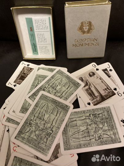 Карты игральные Египет СССР