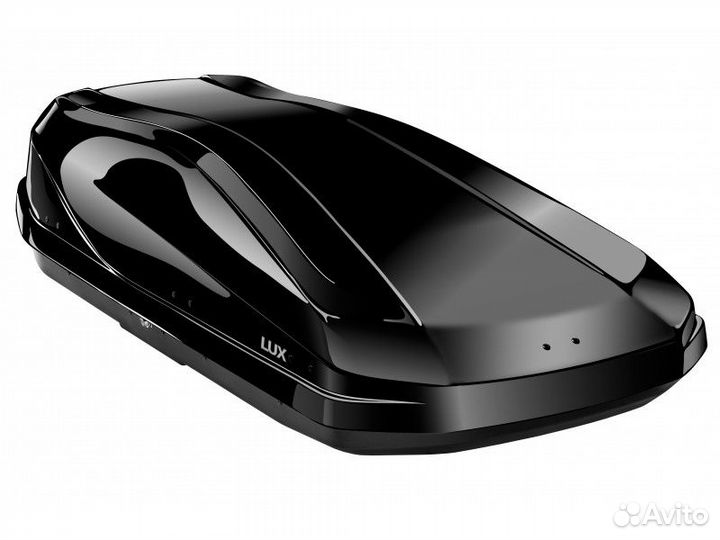 Автобокс на крышу LUX irbis 175 черный глянцевый