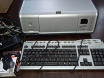 Принтер цветной, фото принтер hp,клавиатура