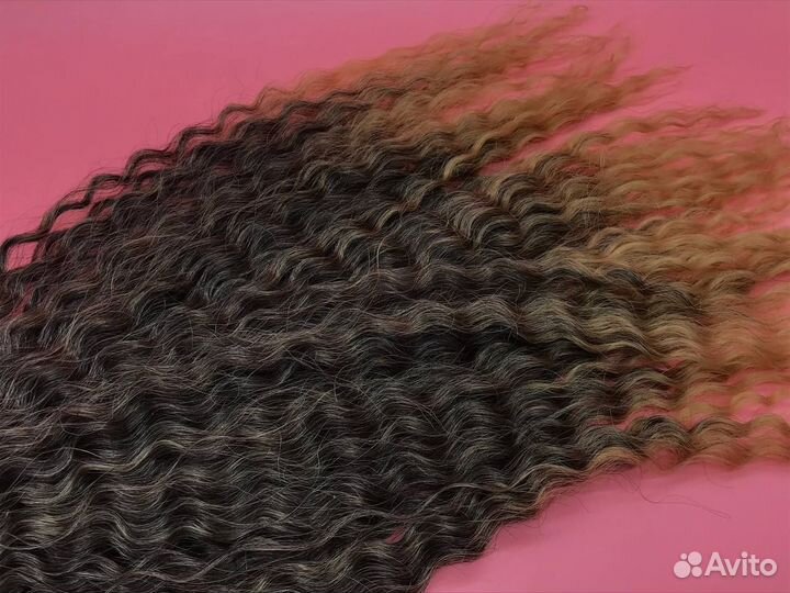 36007 Накладные кудрявые волосы