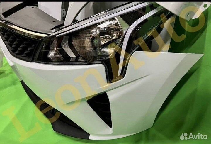 Ноускат бампер передний Kia Rio 2011-2024(20)