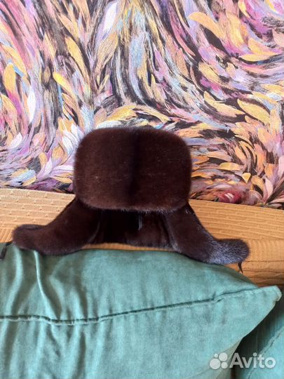 Мужская шапка норковая