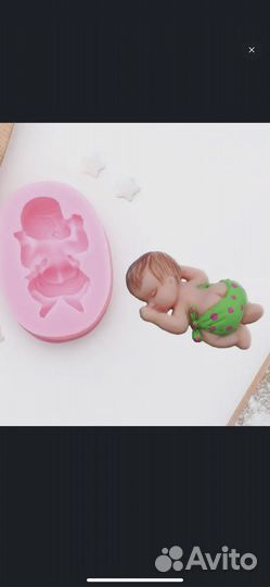 Молд силиконовый для мыла
