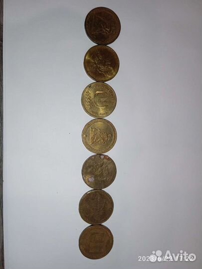 Юбилейные монеты 10 р