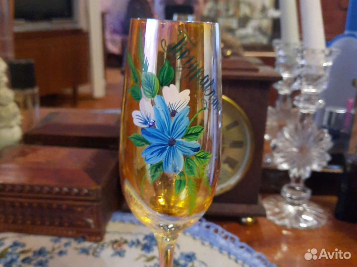 Бокал для шампанского винтаж СССР