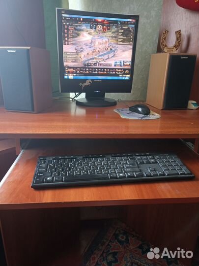 Игровой компьютер с монитором бу i3 10100f