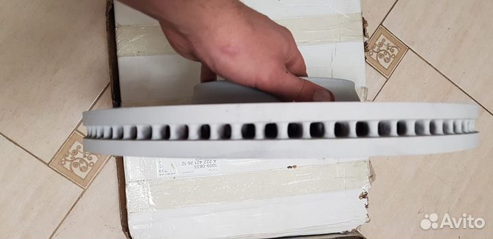 Тормозные диски на мерседес w217/w222 63 AMG