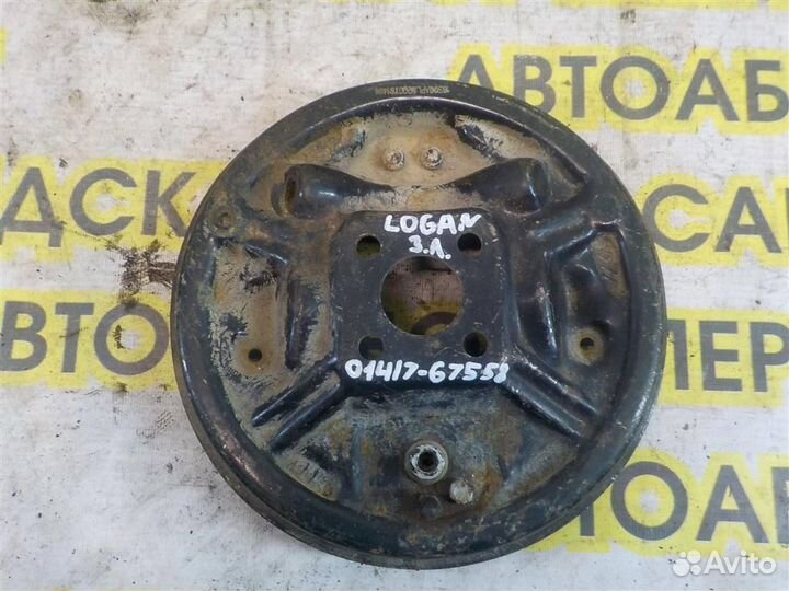 Щит опорный задний левый Renault Logan I 2005-2014