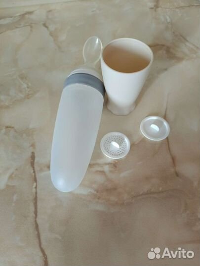 Силиконовая ложка дозатор