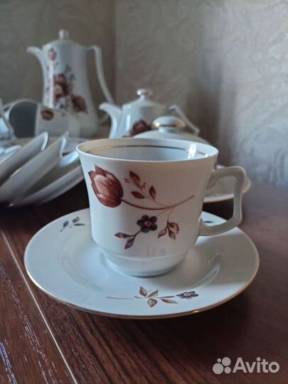 Чайно столовый сервиз Jlmenau ГДР