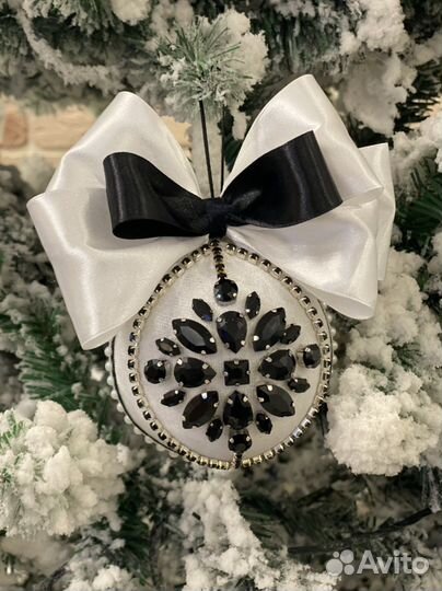 Новогодние шары ручной работы