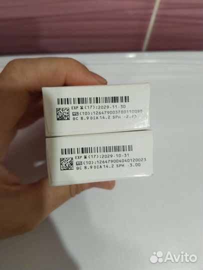 Контактные линзы Biomedics 55 -3 и -2,75 (за 5шт)