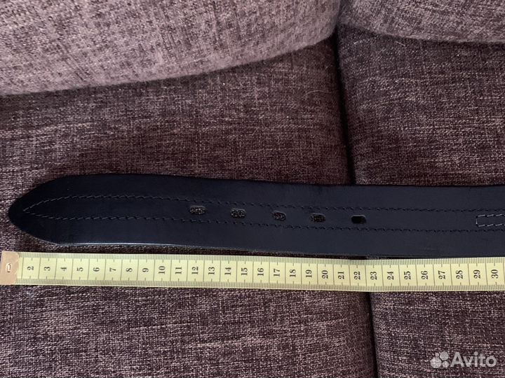 Ремень мужской натуральная кожа-Италия