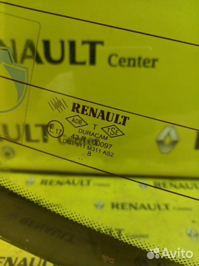 Стекло заднее Renault Megane седан 1.6 2008