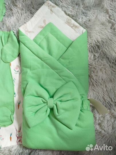 Комплект на выписку новый Loves mammy 5 предметов