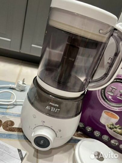 Пароварка блендер philips avent 4 в 1