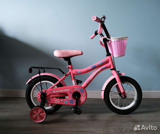 Детский велосипед новый для девочек
